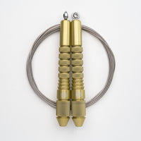 Corde à sauter or avec câble en inox